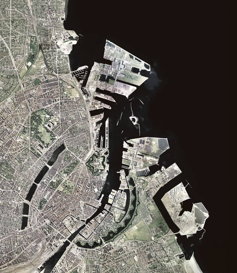 cobe nordhavn satellite view