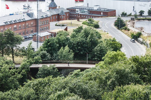 cobe landgangen aerial view cobe landgangen aerial view