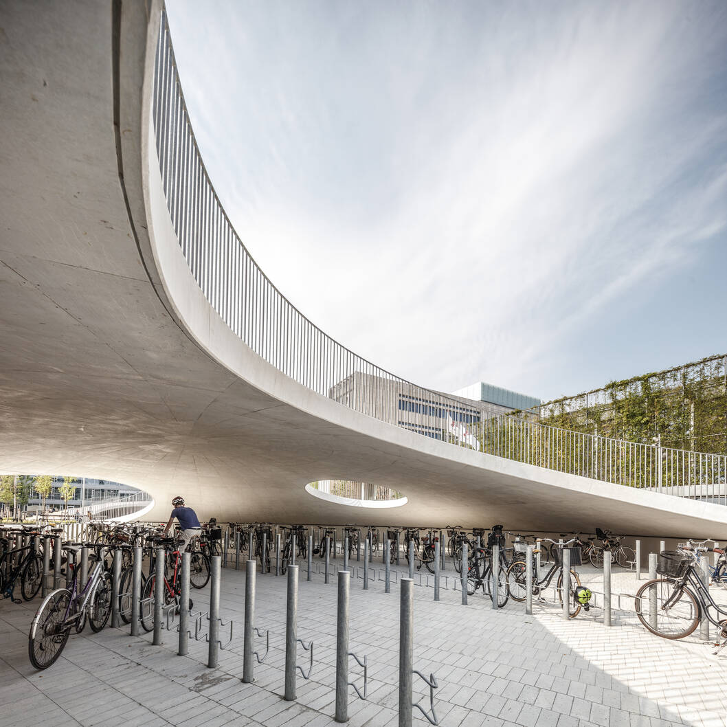 cobe karen plads exterior bike bridge cobe karen plads exterior bike bridge