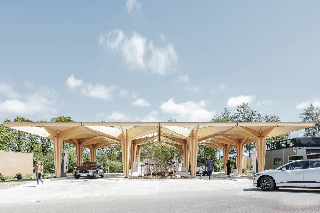 cobe news the first of 48 ultra-fast charging stations opens in denmark 02 cobe news the first of 48 ultra-fast charging stations opens in denmark 02
