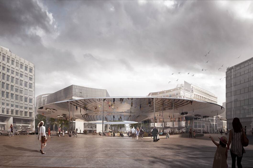 cobe news from roundabout to urban agora cobe to design place schuman cobe news from roundabout to urban agora cobe to design place schuman
